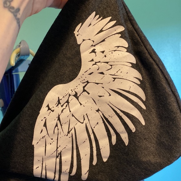 NWOT Like An Angel Vintage Juniors Large Short Sleeved Hoodie & Capri Pants Set - Picture 8 of 15